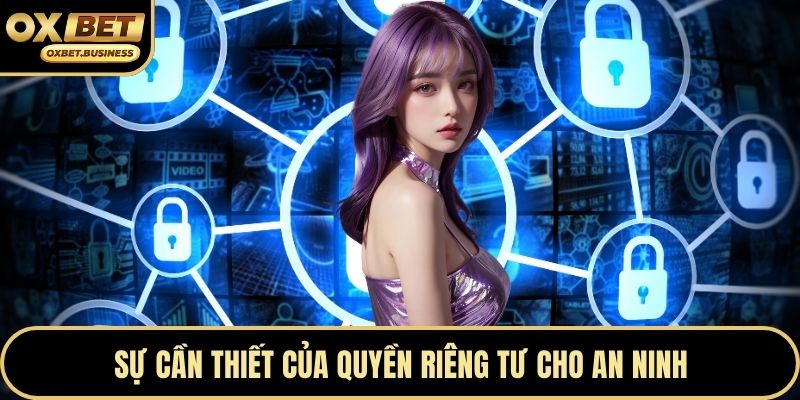 Sự cần thiết của quyền riêng tư cho an ninh